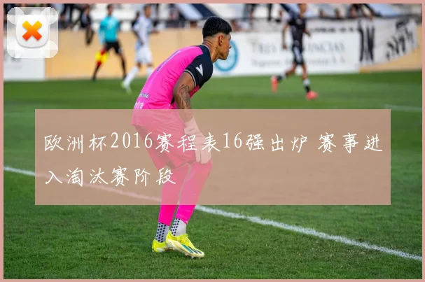 欧洲杯2016赛程表16强出炉 赛事进入淘汰赛阶段